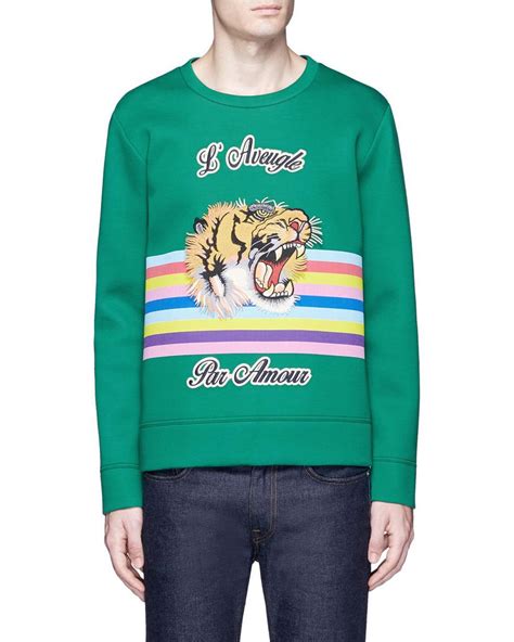 gucci sweater lion